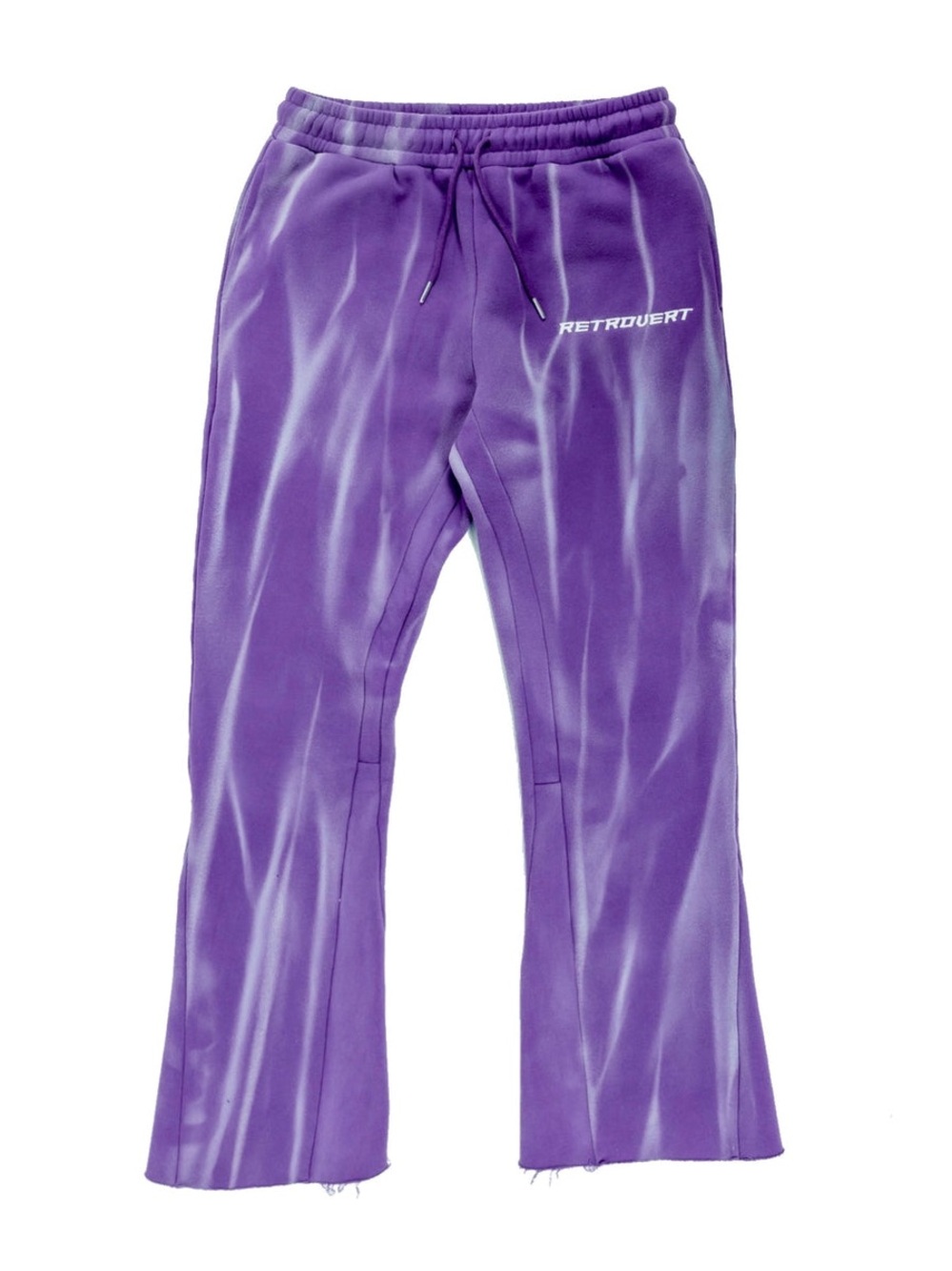 Retrovert Men's Purple Casual Joggers - Picture 3 of 9